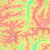 Краснояружский район topographic map, elevation, terrain