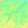 Kouroussa Prefecture topographic map, elevation, terrain