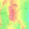 New Mexico topographic map, elevation, terrain