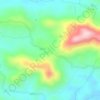 Veettiyadi topographic map, elevation, terrain