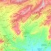 Xixona / Jijona topographic map, elevation, terrain
