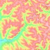 Нагорьевское сельское поселение topographic map, elevation, terrain