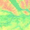 Manacapuru topographic map, elevation, terrain