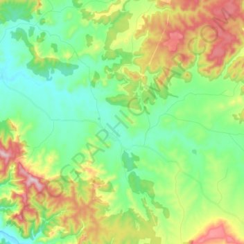 Lue topographic map, elevation, terrain