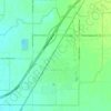 Sugar City topographic map, elevation, terrain