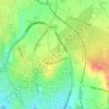 La Vereda topographic map, elevation, terrain