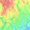 Village of Rye Brook topographic map, elevation, terrain