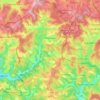 Friesenhagen topographic map, elevation, terrain