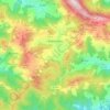 Bidania-Goiatz topographic map, elevation, terrain