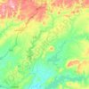 Vilches topographic map, elevation, terrain