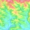 Olszowice topographic map, elevation, terrain