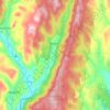 Brookline topographic map, elevation, terrain