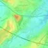 Fouquereuil topographic map, elevation, terrain