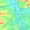 Blacy topographic map, elevation, terrain