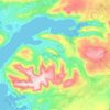 Kjósarhreppur topographic map, elevation, terrain