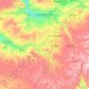 Andahuaylas topographic map, elevation, terrain