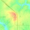 Table Grove topographic map, elevation, terrain