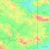 Keerom topographic map, elevation, terrain