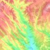Congosto de Valdavia topographic map, elevation, terrain