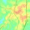 Keysville topographic map, elevation, terrain