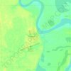 Nuiqsut topographic map, elevation, terrain