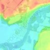 Toledo topographic map, elevation, terrain