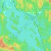 Sesekinika Lake topographic map, elevation, terrain