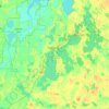 Chisago City topographic map, elevation, terrain