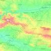 Barwani topographic map, elevation, terrain