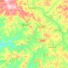 Caturaí topographic map, elevation, terrain