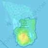 Isla Martín Garcia-Timoteo Dominguez topographic map, elevation, terrain