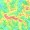 Saint-Amans topographic map, elevation, terrain