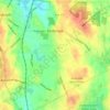 Holbrook topographic map, elevation, terrain