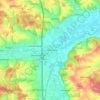 85391 topographic map, elevation, terrain