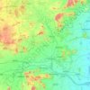 Katpadi topographic map, elevation, terrain