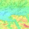 Saint-Sever topographic map, elevation, terrain