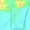 Mounds topographic map, elevation, terrain