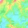 Floresta topographic map, elevation, terrain