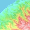 Fındıklı topographic map, elevation, terrain