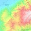 Parroquia Andrés Bello topographic map, elevation, terrain
