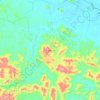 Belimbing topographic map, elevation, terrain