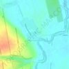 Novoocheretuvate topographic map, elevation, terrain