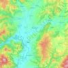 Baraolt topographic map, elevation, terrain