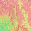 独龙江乡 topographic map, elevation, terrain