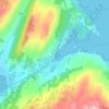 Tarbert topographic map, elevation, terrain