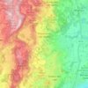 Polpenazze del Garda topographic map, elevation, terrain