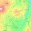 Guano topographic map, elevation, terrain