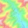 Batad Residential topographic map, elevation, terrain