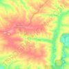 Маломихайлівська сільська громада topographic map, elevation, terrain