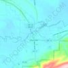 Danville topographic map, elevation, terrain